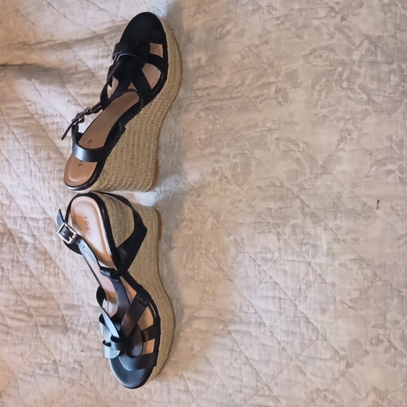 NWOB, NWOT Torrid platform espadrille sandal size 11 - Picture 3 of 5